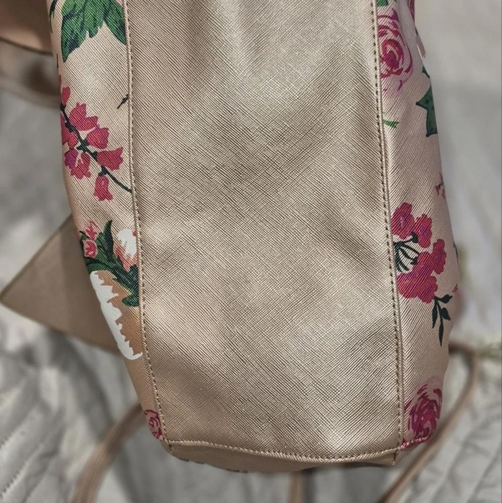 Betsy Johnson Floral Bow Accent Women's Bag